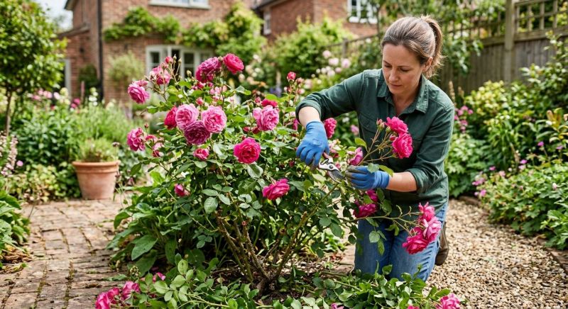 Butterfly Bush Pruning in Aiken, SC