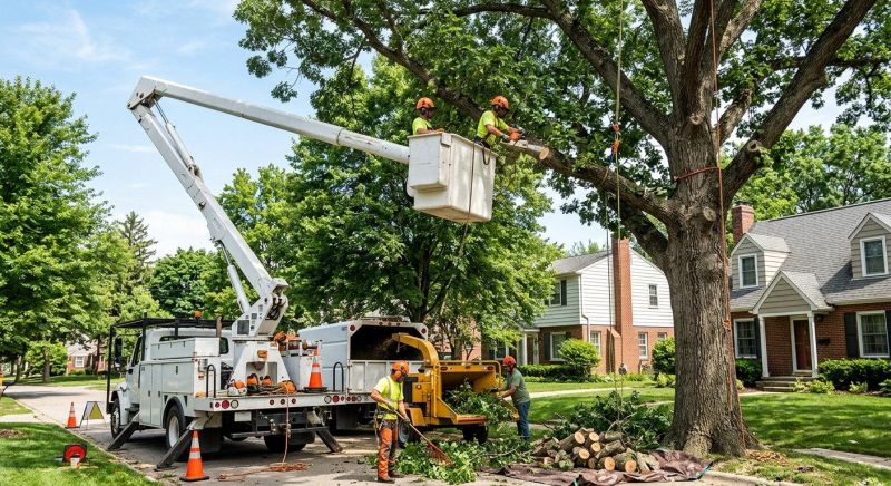 Magnolia Tree Pruning in Allentown, PA